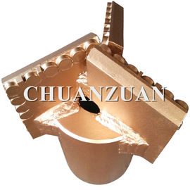 12 1/4 &quot;PDC ลากบิตชนิดขั้นตอน Polycrystalline เพชรเจาะบิต 311 มม. สำหรับการขุดเจาะบ่อน้ำ