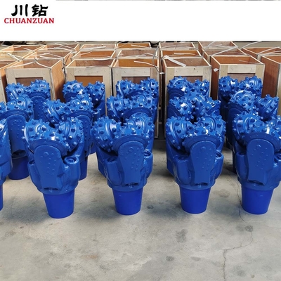 215.9MM Tricone Rock Roller Bit 8 1/2 นิ้ว IADC517 สว่านโรตารี่สำหรับ Strata แบบนุ่ม