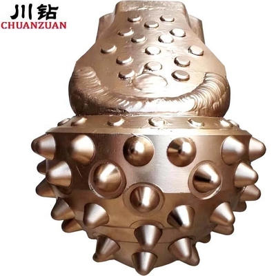 ลูกกลิ้งหล่อลื่นแบบนุ่มรูปทรงกระบอก Bit / Tricone Palm Bit Low Compressive